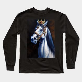 Horse with Crown Long Sleeve T-Shirt